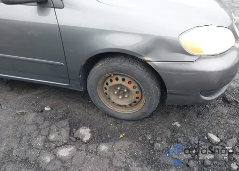 2008 Toyota Corolla Le z USA, uszkodzony, nr VIN 2T1BR32E88C857855